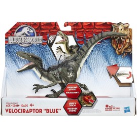 Jurassic World Velociraptor Animal Figure - Blue b1633u41