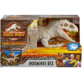 Jurassic World Dinosauro Indominus Rex Super Colossale di Mattel GPH95