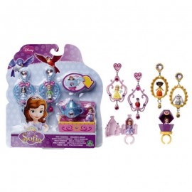 Princesa Sofia - Orecchini E Anello di Diamante + 3 Mini Bambole