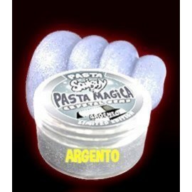 PASTA SQUISHY - PASTA MAGICA - COLORE ARGENTO - CRYSTAL GEMS