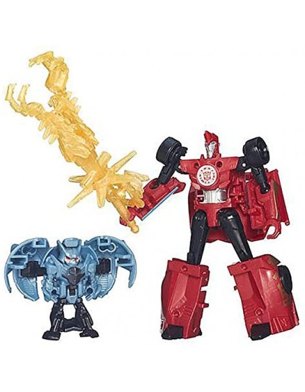 Transformers – Robots in Disguise – Confezione Battaglia – Sideswipe contro Decepticon AnviL COLLEZZIONE B4713