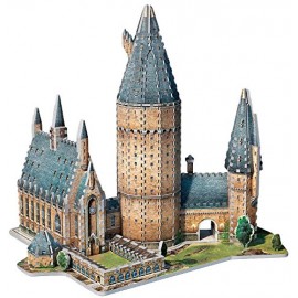 Puzzle Harry Potter 3D, Puzzle Great Hall Hogwarts di Wrebbit 