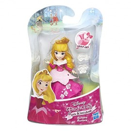 Disney Princess - Little Kingdom - Aurora - Mini Bambola 8 cm B5326-B5321 di Hasbro
