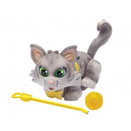 Pet Parade Grey Siberian Kitten Toy (Grey)