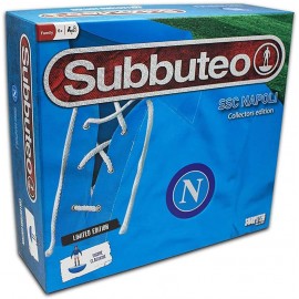 Subbuteo Napoli Playset Retro con Tappeto Gioco, 2 Porte, Pallone e 22 Giocatori di Giochi Preziosi BBT11000