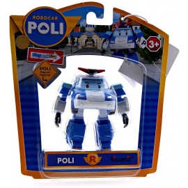 ROBOCAR POLI  - POLI   - 83056 MAGICAL FIGURINE - PLAY AND FUN - NON TRASFORMING 8 CM