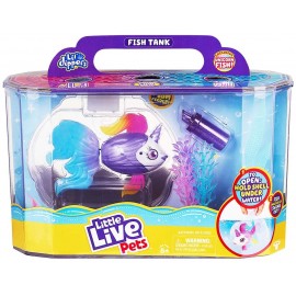 Little Live Pets- Lil DIPPERS acquario con pesce Arcobaleno , Giochi Preziosi LP100000