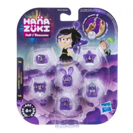  Hanazuki Treasure Six Pack Purple Coraggio di Hasbro  B8053 B8451