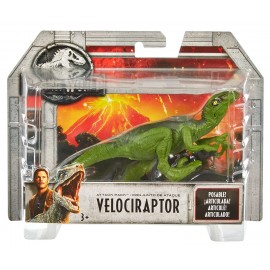 Jurassic World Dinosauro Velociraptor Attacco Giurassico di Mattel FPF13