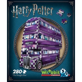 The Knight Bus Harry Potter – Il Prigioniero di Azkaban  Wrebbit Puzzle w3d-0507 , 280 pezzi, 26 x 7 x 19 cm