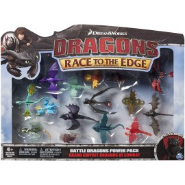  Dragons- DreamWorks Confezione da 15 Battle, Multicolore, 6027505 