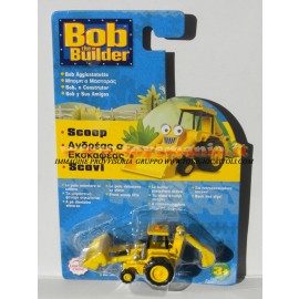 BOB THE BUILDER, BOB AGGIUSTATUTTO : PERSONAGGIO SCOOP COD. LC65600 circa 6 cm complessivi