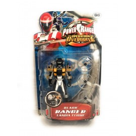 Power Rangers Black Operation DverDrive, lancia eliche 12 cm, Giochi Preziosi 29200