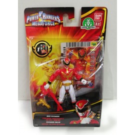 Power Rangers Megaforce, Figura articolata 10 cm Red Ranger, NCR35100 Giochi Preziosi