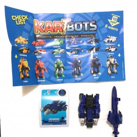 Kart Bots Kartbots Kar Tbots Trasforming Robots (Kartbots Demon)L'ORIGINALE 
