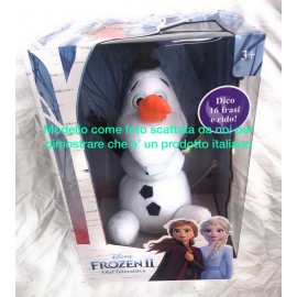 Disney Frozen 2, Olaf Interattivo 30 cm PRODOTTO ITALIANO, Simba 6315876938009
