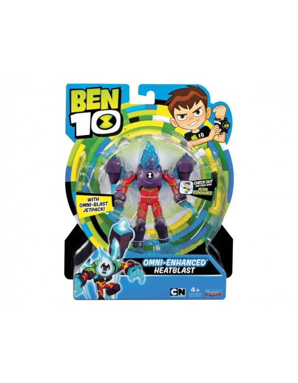 Ben 10 Action Figure – Omni enhanced Heatblast (Inferno)