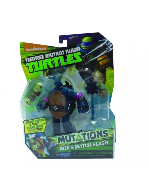  Teenage Mutant Ninja Turtles - Mix-n-Match, Action figure di Slash cod 90387 ass.90380