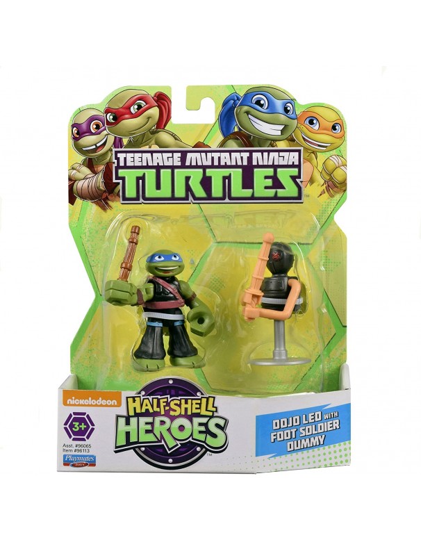 Teenage Mutant Ninja Turtles Half-Shell Dojo Leo with Foot Dummy 